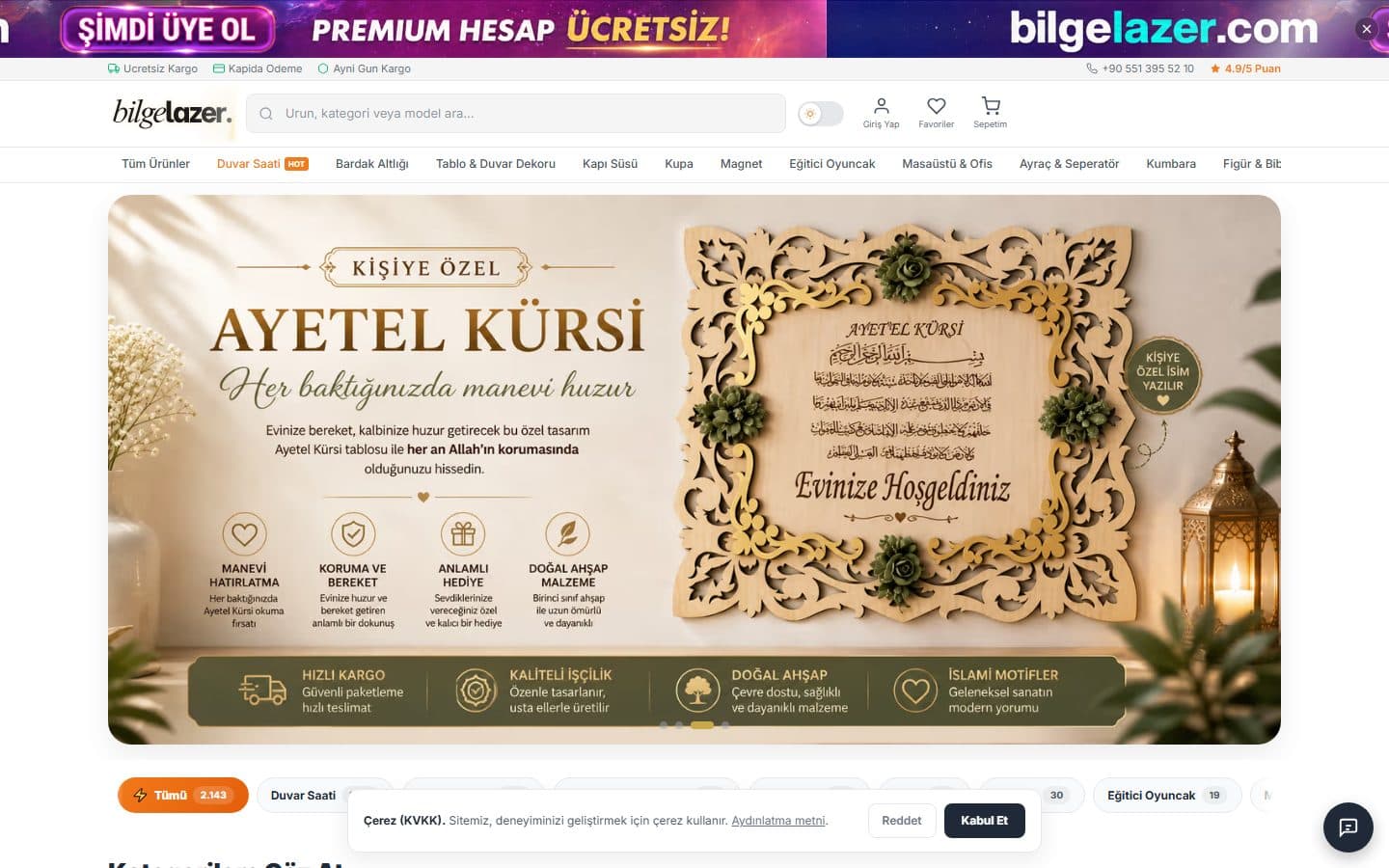 Bilge Lazer masaüstü görünümü